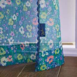 Sophie Robinson Petal Meadow Hidden Tab Top Voile Panel - thumbnail 5