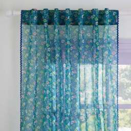 Sophie Robinson Petal Meadow Hidden Tab Top Voile Panel - thumbnail 3