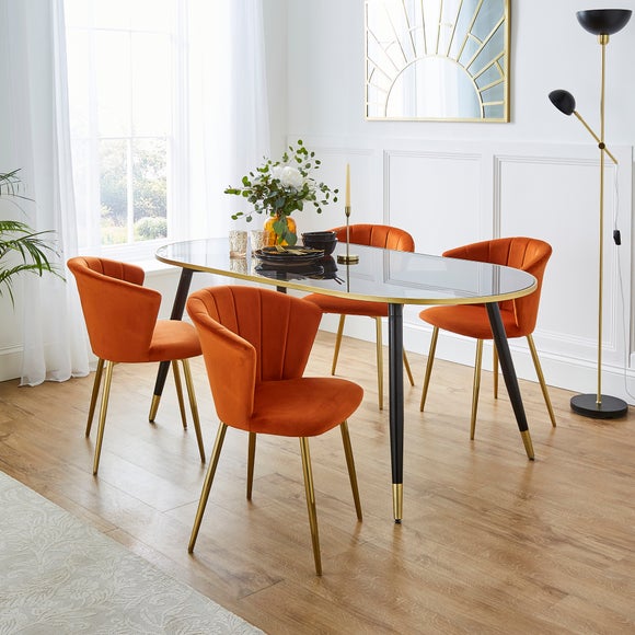Kendall Dining Chair, Velvet - image 1
