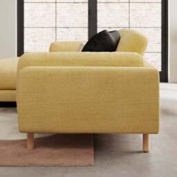 Newton Chunky Tonal Weave Corner Chaise - thumbnail 2