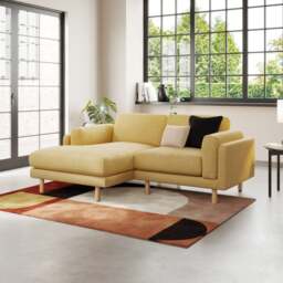 Newton Chunky Tonal Weave Corner Chaise - thumbnail 1