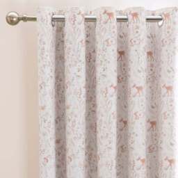 Woodland Floral Eyelet Curtains - thumbnail 3