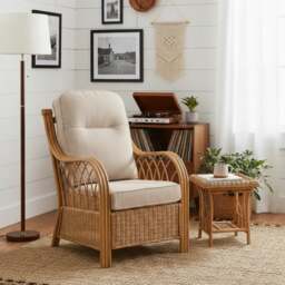 Desser Viola Rattan Armchair - thumbnail 1