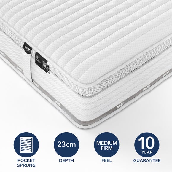 Jay-Be Firm 2000 Pocket Truecore Hybrid Mattress - image 1