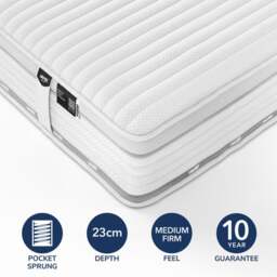 Jay-Be Firm 2000 Pocket Truecore Hybrid Mattress