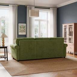 Eleanor Luxe Chenille Corner Trundle Sofa Bed - thumbnail 2