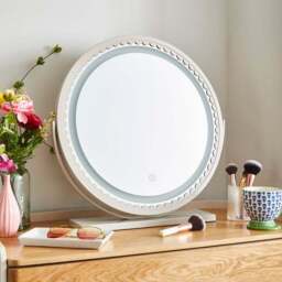 Remi Touch Dimmable Light Up Dressing Table Mirror - thumbnail 2