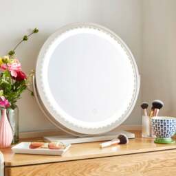 Remi Touch Dimmable Light Up Dressing Table Mirror - thumbnail 1