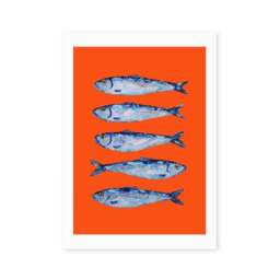 East End Prints Sardines Print - thumbnail 2