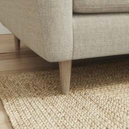Sven Chunky Tonal Weave Large Corner Chaise Sofa - thumbnail 5