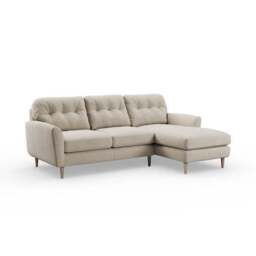 Sven Chunky Tonal Weave Large Corner Chaise Sofa - thumbnail 6