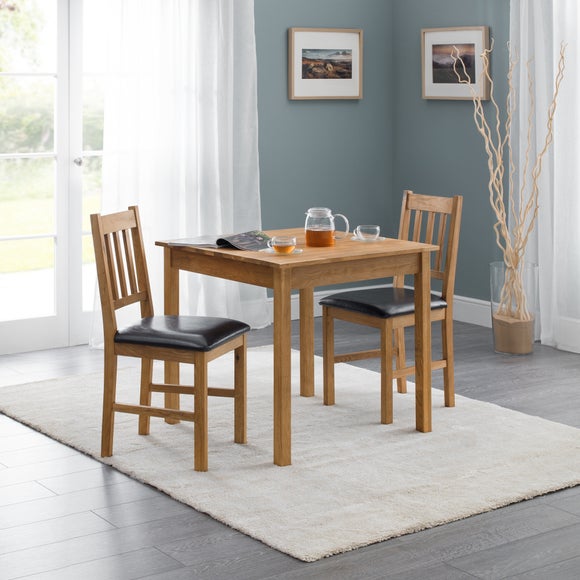 Coxmoor 2 Seater Square Dining Table with 2 Chairs