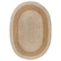 Churchgate Wistow Jute Oval Rug - thumbnail 2