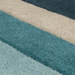 Collage Modern Cut-Out Wool Rug - thumbnail 3