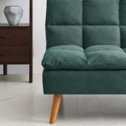 Cloud Fabric Corner Double Sofa Bed - thumbnail 3
