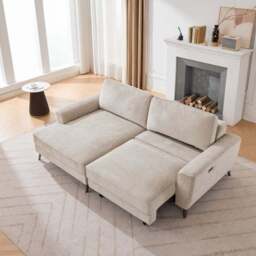 Ellon Power Roll Out 3 Seater Sofa Bed - thumbnail 3