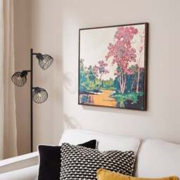 Forest Landscape Framed Canvas
