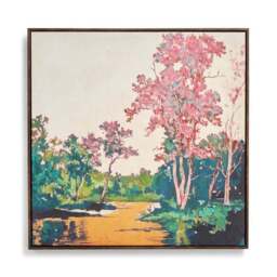 Forest Landscape Framed Canvas - thumbnail 3