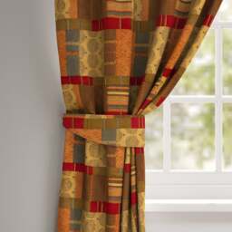 Prague Chenille Made To Order Curtain Tieback - thumbnail 1