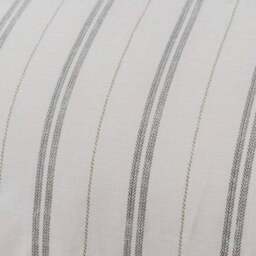 Pia Slub Stripe 100% Cotton Duvet Cover & Pillowcase Set - thumbnail 5