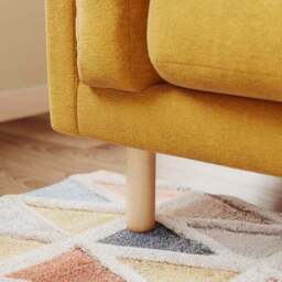 Newton Luxe Chenille Corner Chaise Sofa - thumbnail 5