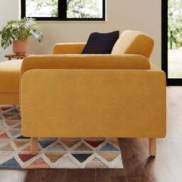 Newton Luxe Chenille Corner Chaise Sofa - thumbnail 2
