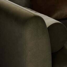 Max Velvet 2 Seater Sofa - thumbnail 4
