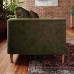 Max Velvet 2 Seater Sofa - thumbnail 3