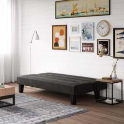 Kebo Velvet Clic Clac Compact Double Sofa Bed - thumbnail 3