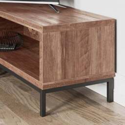 "Fulton Open Corner TV Unit Pine for TVs up to 55""" - thumbnail 3