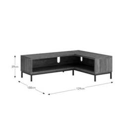"Fulton Open Corner TV Unit Pine for TVs up to 55""" - thumbnail 6