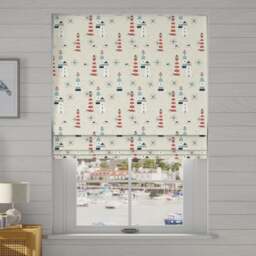 Coastal Lundy Made to Measure Roman Blind - thumbnail 1