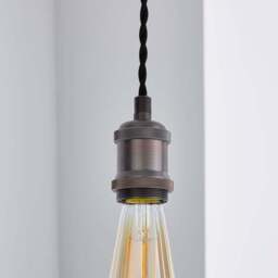 Charlie Industrial Adjustable Pendant Flex Ceiling Light Cable - thumbnail 2