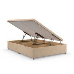 Everyday Side Opening Ottoman Bed Frame, Woven Fabric - thumbnail 5