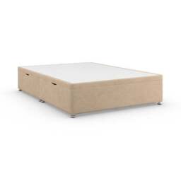 Everyday Side Opening Ottoman Bed Frame, Woven Fabric - thumbnail 2