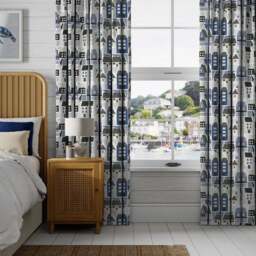 Coastal Clovelly Made to Measure Curtains - thumbnail 2