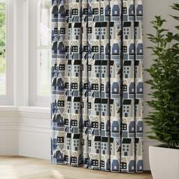 Coastal Clovelly Made to Measure Curtains - thumbnail 1