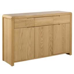 Curve Sideboard, Oak