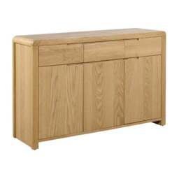 Curve Sideboard, Oak - thumbnail 2