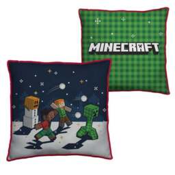 Minecraft Snowy Square Cushion - thumbnail 6