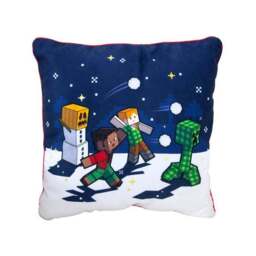 Minecraft Snowy Square Cushion - thumbnail 3