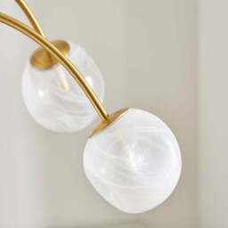 Marble Art Deco 4 Light Ceiling Light - thumbnail 3