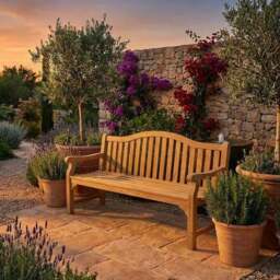 Maria 3 Seater Bench - thumbnail 6