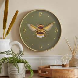 Bee Wall Clock - thumbnail 1