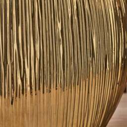 Gemini Gold Etched Ceramic Table Lamp - thumbnail 3