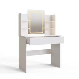 Sadie Dressing Table with LED Mirror - thumbnail 5