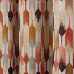 Kelso Cut Velvet Eyelet Curtains - thumbnail 3