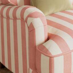 Beatrice II Woven Stripe Snuggle Chair - thumbnail 3