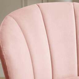 Kiley Dining Chair with Gold Legs, Velvet - thumbnail 3