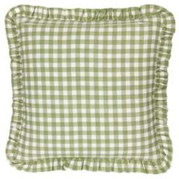 Furn. Maude Gingham Cotton Square Cushion - thumbnail 3